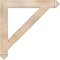 Ekena Millwork Traditional Arts & Crafts Smooth Bracket, Douglas Fir, 3 1/2"W x 28"D x 28"H BKT04X28X28TRA03SDF - alternate 3
